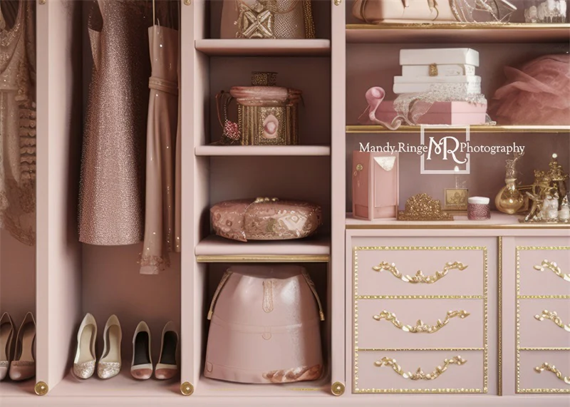 Kate Princess Dress-Up Closet Backdrop Designed by Mandy Ringe Photography - Image 2