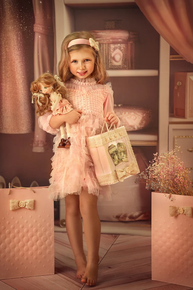 Kate Princess Dress-Up Closet Backdrop Designed by Mandy Ringe Photography - Image 3