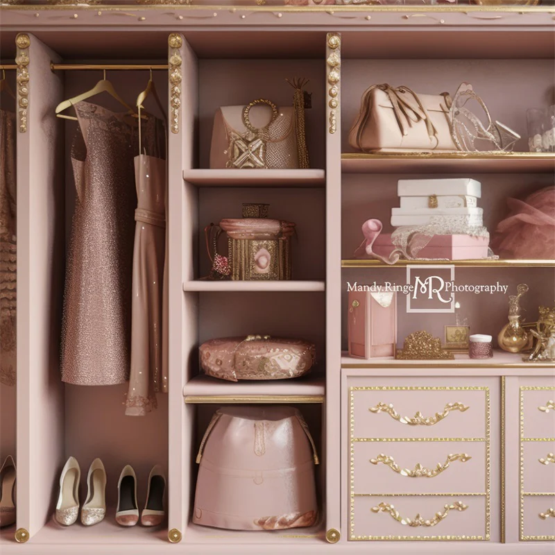 Kate Princess Dress-Up Closet Backdrop Designed by Mandy Ringe Photography - Image 4