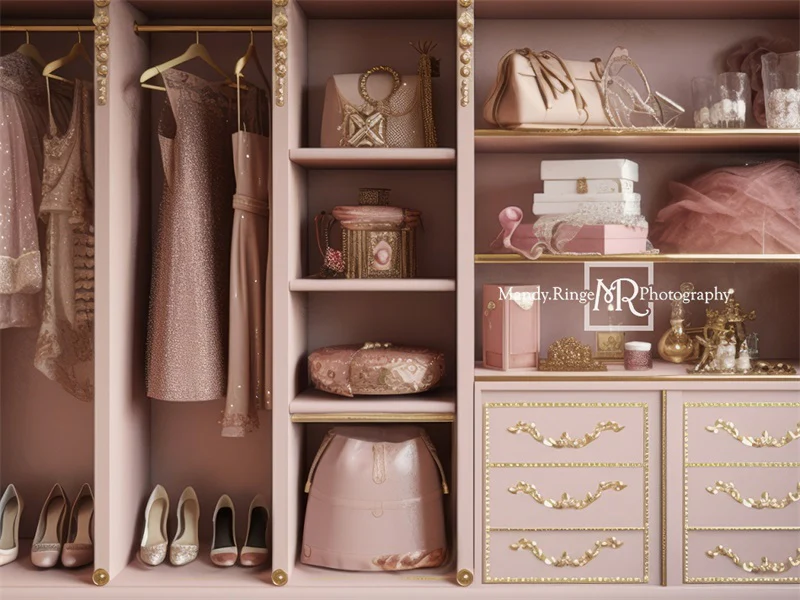 Kate Princess Dress-Up Closet Backdrop Designed by Mandy Ringe Photography - Image 6