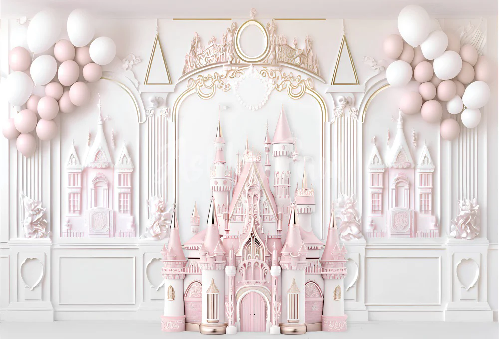 Kate Princess Room Castle Vintage Backdrop Designed by Ashley Paul