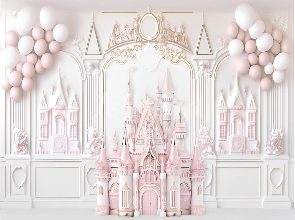 Kate Princess Room Castle Vintage Backdrop Designed by Ashley Paul - Image 3