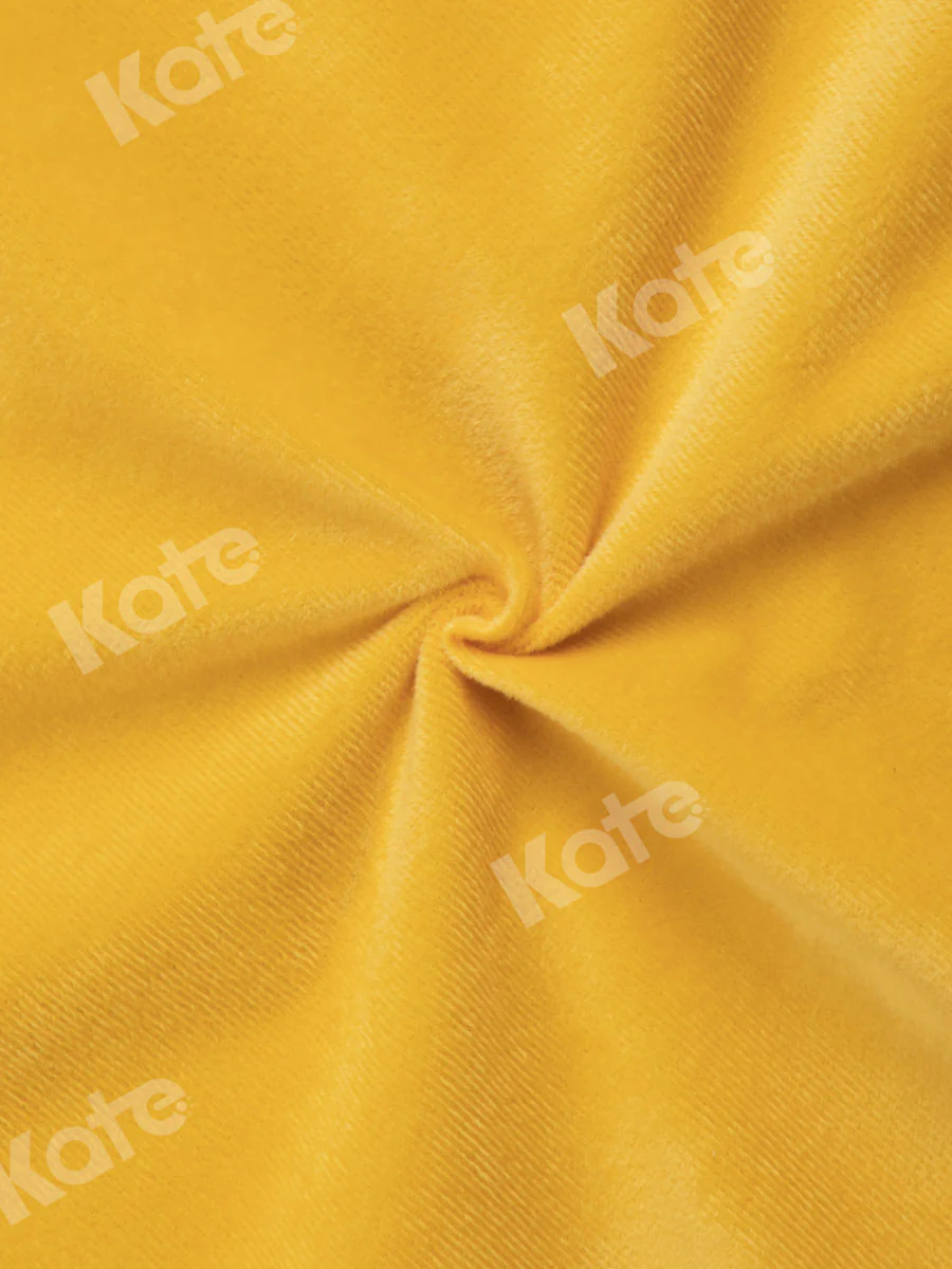 Kate 6x9ft Pure Yellow Solid Backdrop for Photography Fabric Background(HGCSB) - Image 5