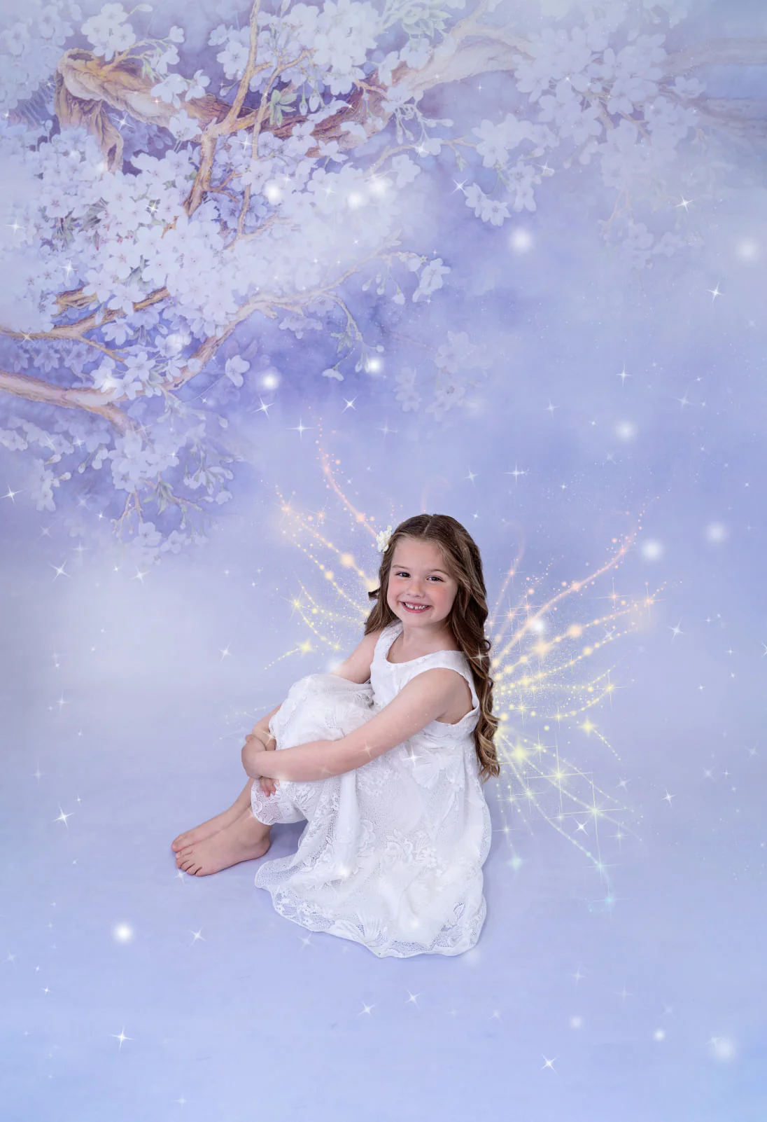 Kate Purple Backdrop Flower Photography Background