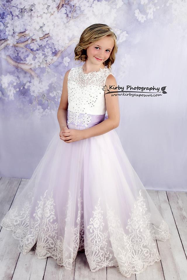 Kate Purple Backdrop Flower Photography Background - Image 4