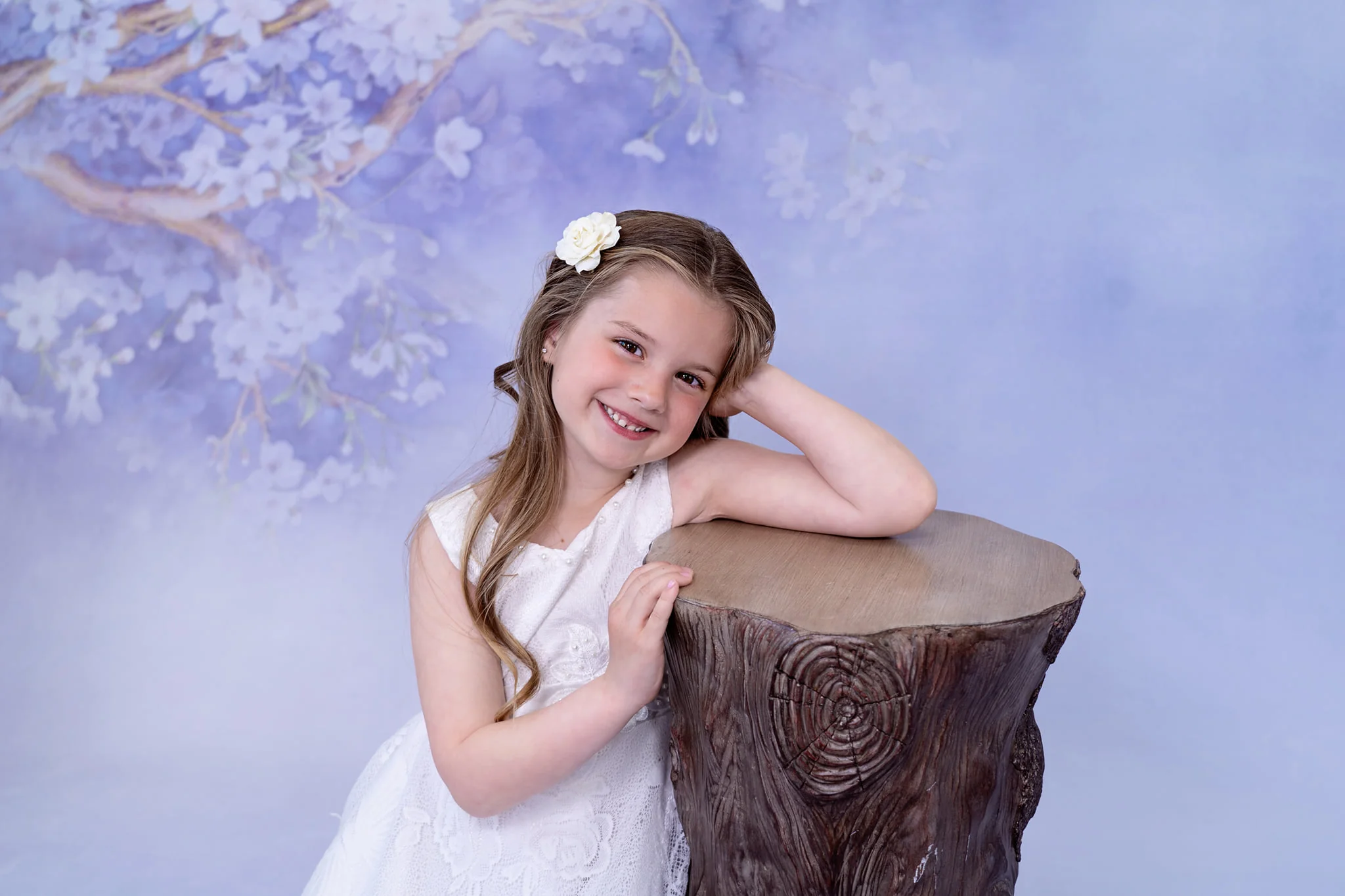 Kate Purple Backdrop Flower Photography Background - Image 5