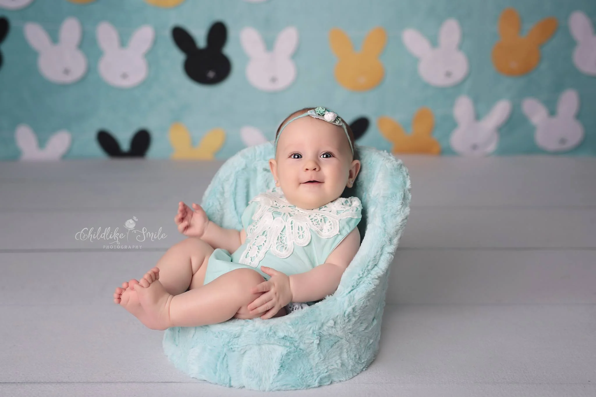 Kate Rabbits Easter Backdrop for Photography designed by Jerry_Sina - Image 4