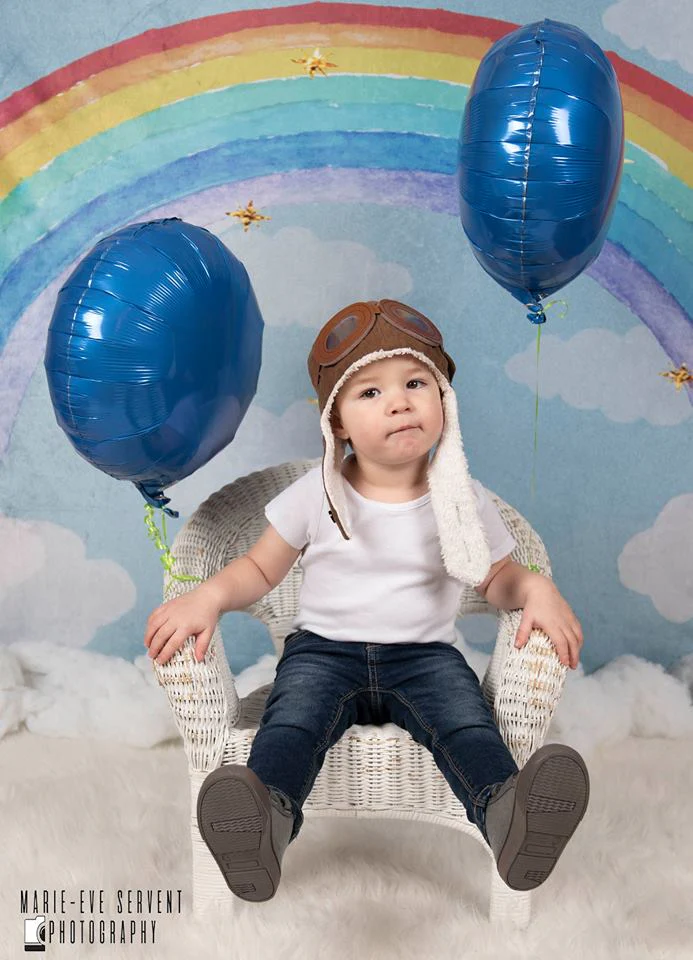 Kate Rainbow clouds and dreams Backdrop Children - Image 7