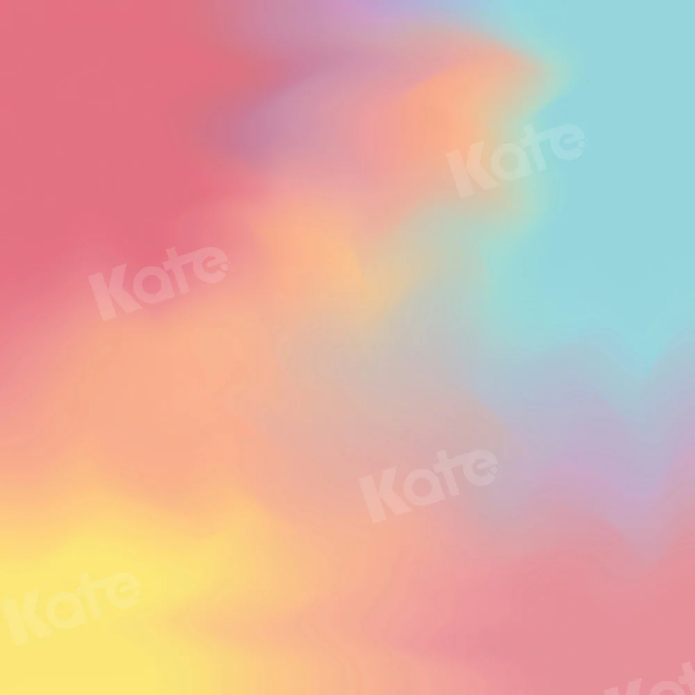 Kate Rainbow Color Abstract Fine Art Backdrop for photography - Image 2