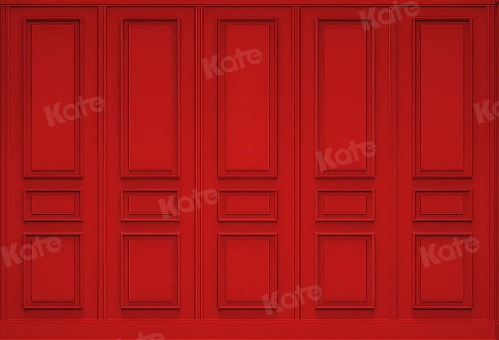 Kate Red Wall Backdrop Designed by Chain Photography - Image 2