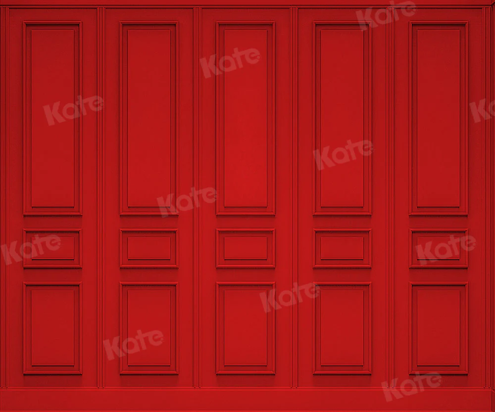 Kate Red Wall Backdrop Designed by Chain Photography - Image 9