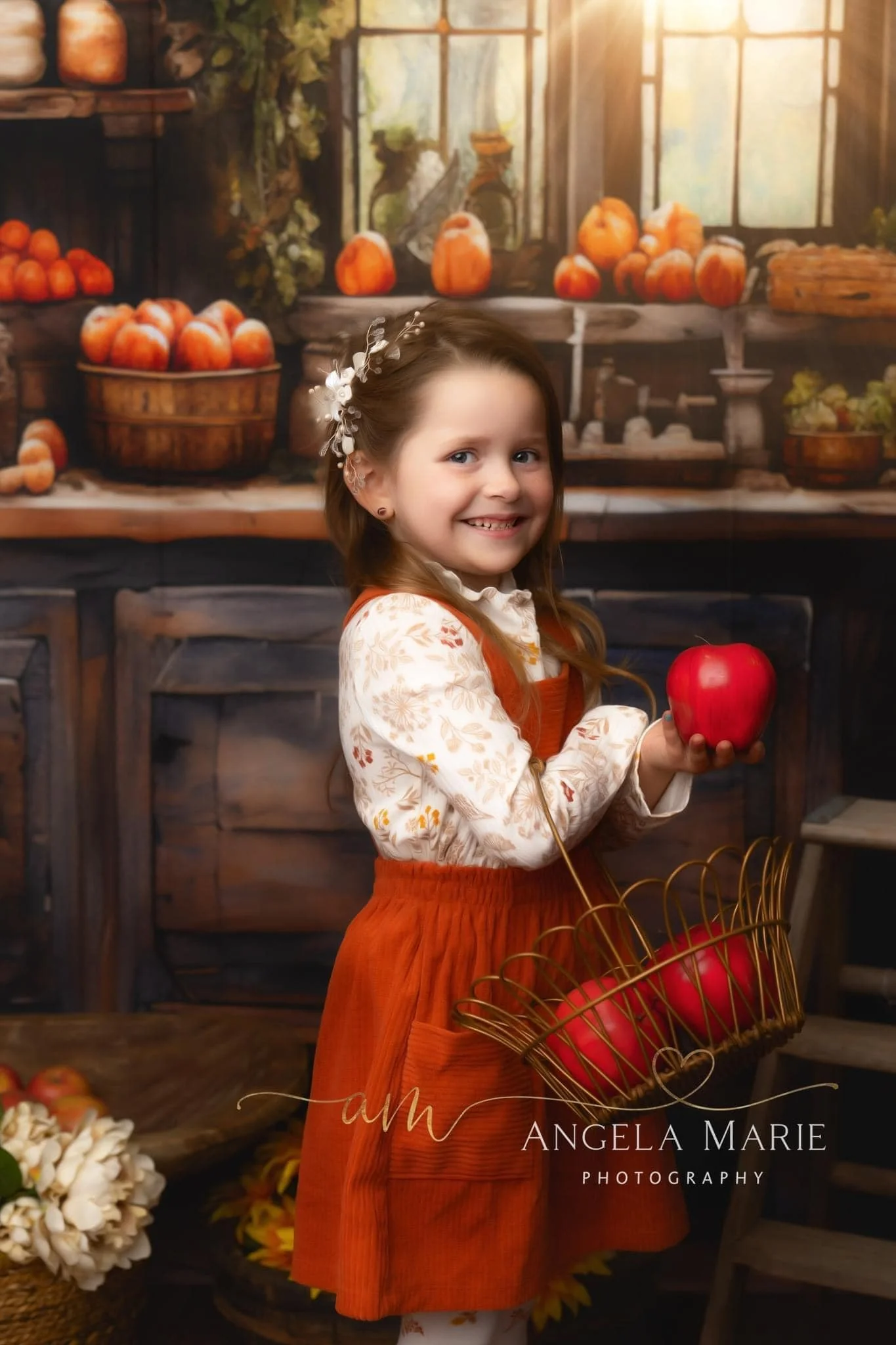 Kate Retro Autumn Painted Kitchen Backdrop Designed by Emetselch - Image 10