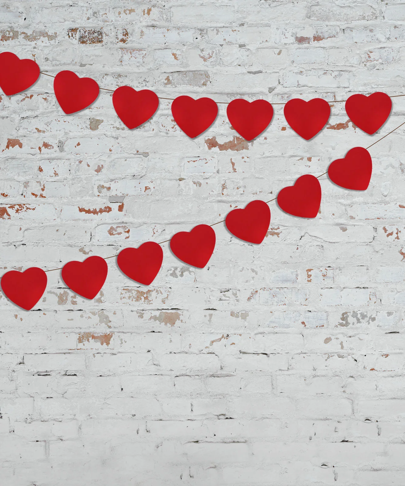 Kate Retro Brick Valentines Backdrop Designed by Jerry_Sina - Image 7