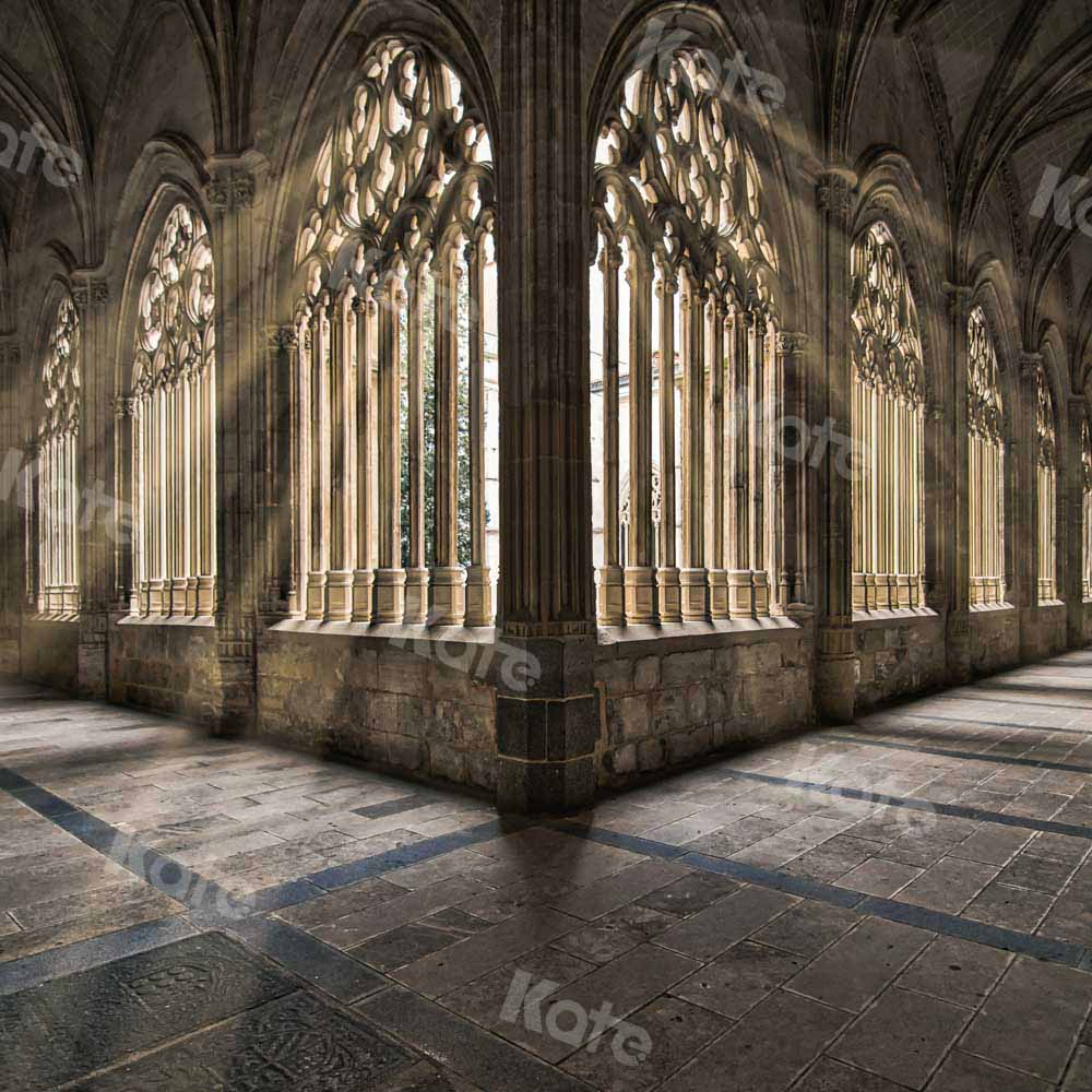 Kate Retro Building Light Castle Backdrop Designed by Chain Photography - Image 3