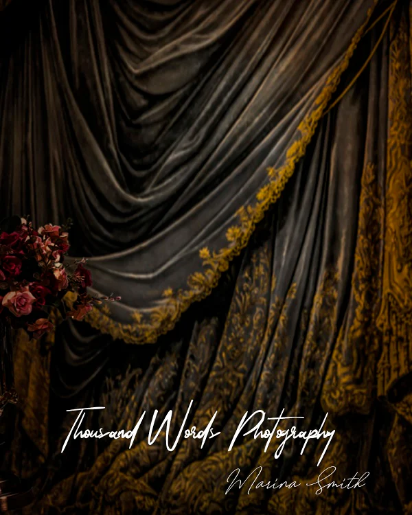 Kate Retro Classical Court Style Warm Color Backdrop Designed by Thousand Words Photography - Image 2