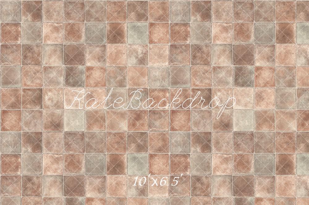 Kate Retro Dark Brown Gray Floor Backdrop Designed by Kate Image - Image 4