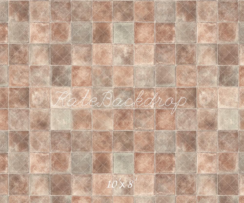 Kate Retro Dark Brown Gray Floor Backdrop Designed by Kate Image - Image 5