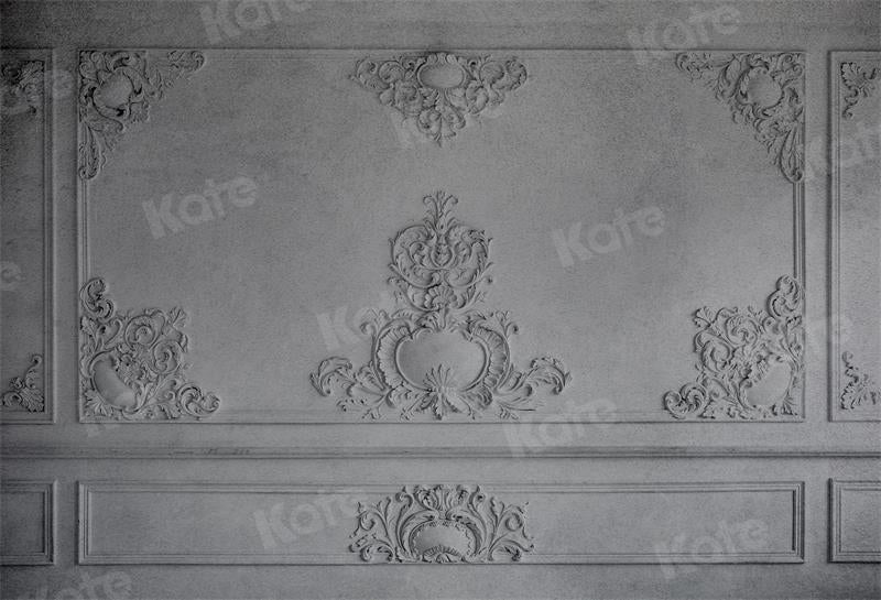 Kate Retro Dark Grey Wall Boudoir Backdrop for Photography