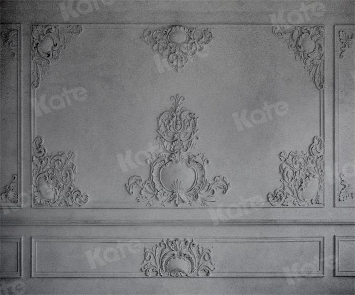 Kate Retro Dark Grey Wall Boudoir Backdrop for Photography - Image 3