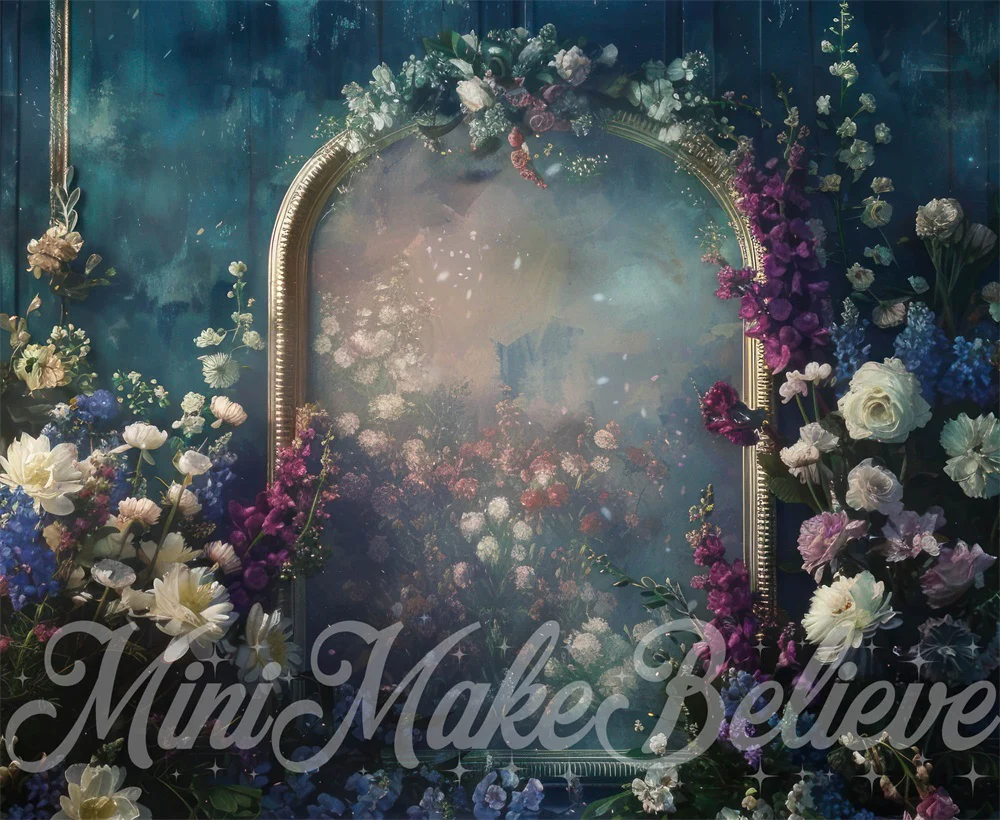 Kate Retro Fine Art Flower Abstract Arch Wall Backdrop Designed by Mini MakeBelieve - Image 5