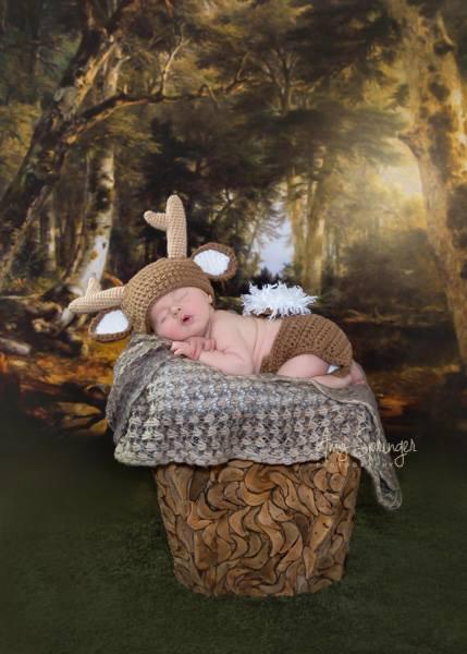 Kate Retro Forest Photography Backdrops for Children Photo - Image 3