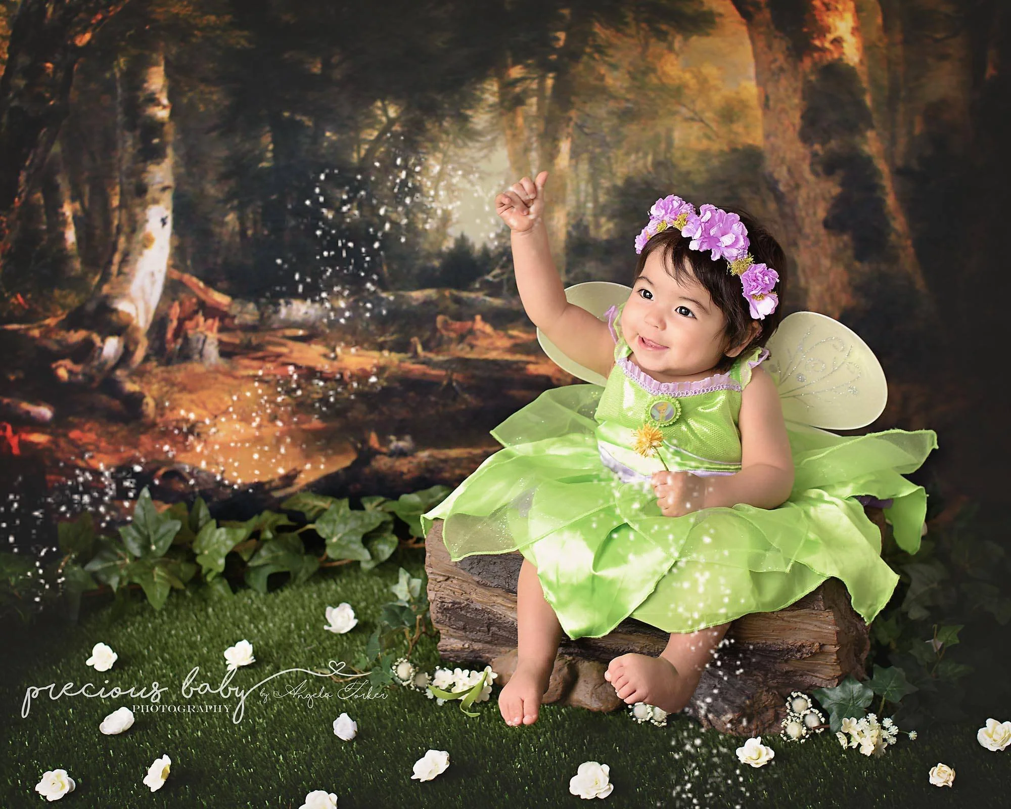 Kate Retro Forest Photography Backdrops for Children Photo - Image 6