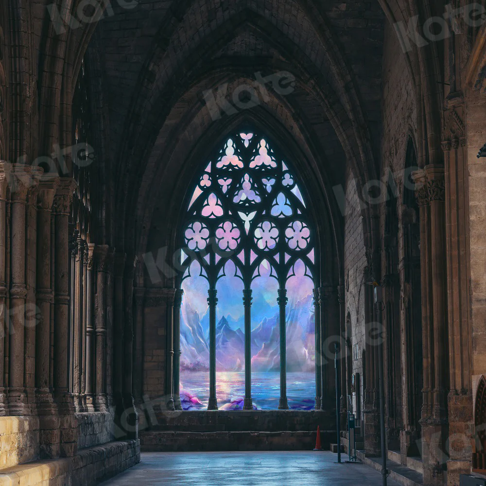Kate Retro Interior Architecture Arched Wedding Backdrop for Photography - Image 3
