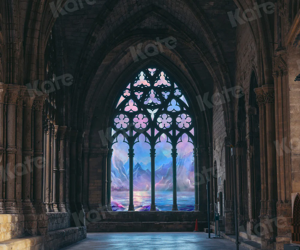 Kate Retro Interior Architecture Arched Wedding Backdrop for Photography - Image 4