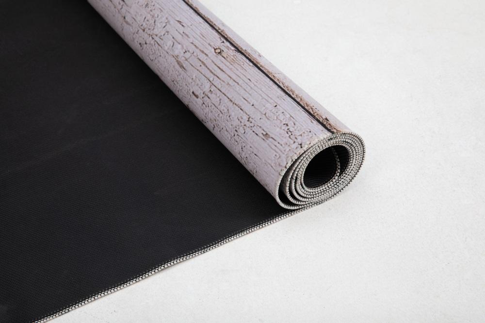 Kate Retro Milk White Wood backdrop Rubber floor Mat - Image 6