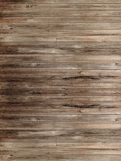 Kate Retro Style Brown Wooden Wall Floor Backdrops