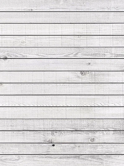Kate Retro Style White Distressed Wood Wall Floor Pattern Backdrop