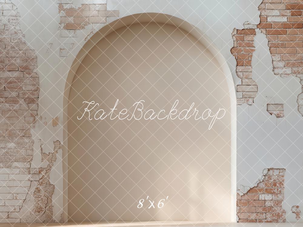 Kate Retro Wall Archway Brick Backdrop Designed by Emetselch - Image 3