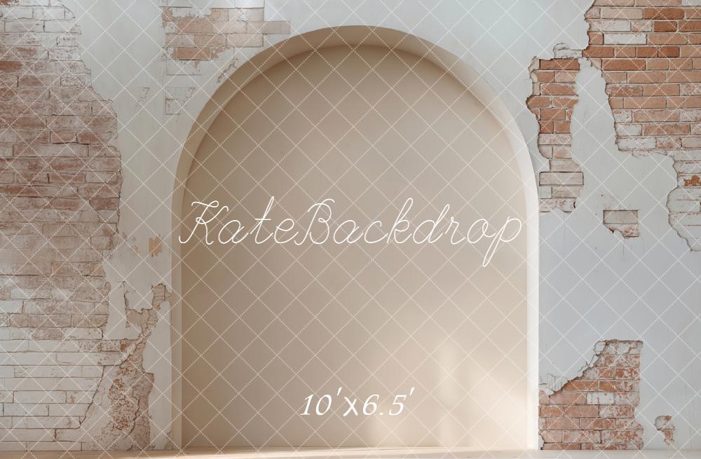Kate Retro Wall Archway Brick Backdrop Designed by Emetselch - Image 4