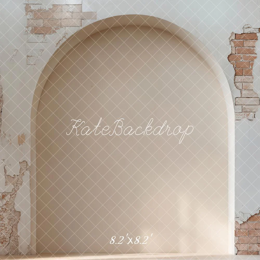 Kate Retro Wall Archway Brick Backdrop Designed by Emetselch - Image 5