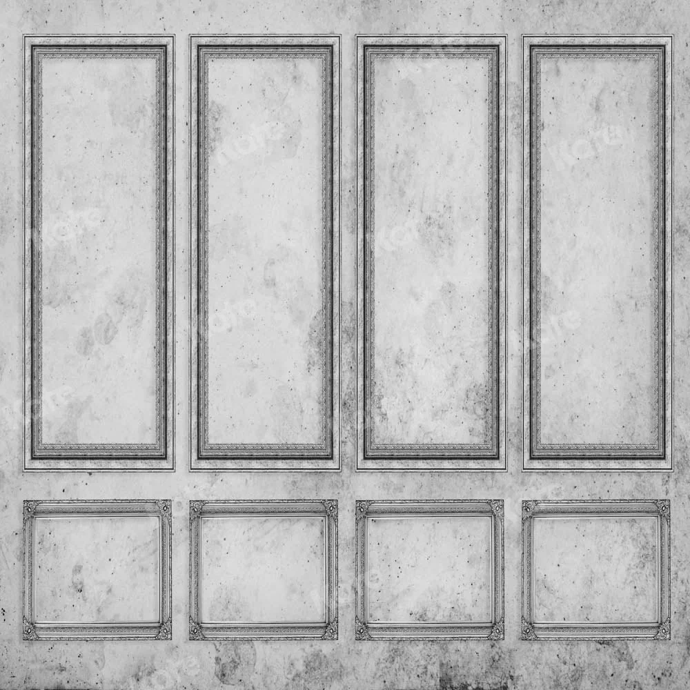 Kate Retro Wall Gray White Interior Backdrop Designed by Chain Photography - Image 3
