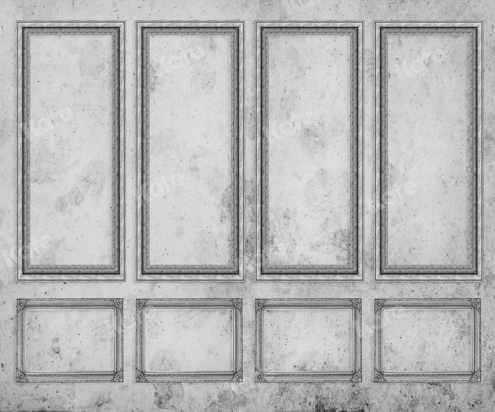 Kate Retro Wall Gray White Interior Backdrop Designed by Chain Photography - Image 5