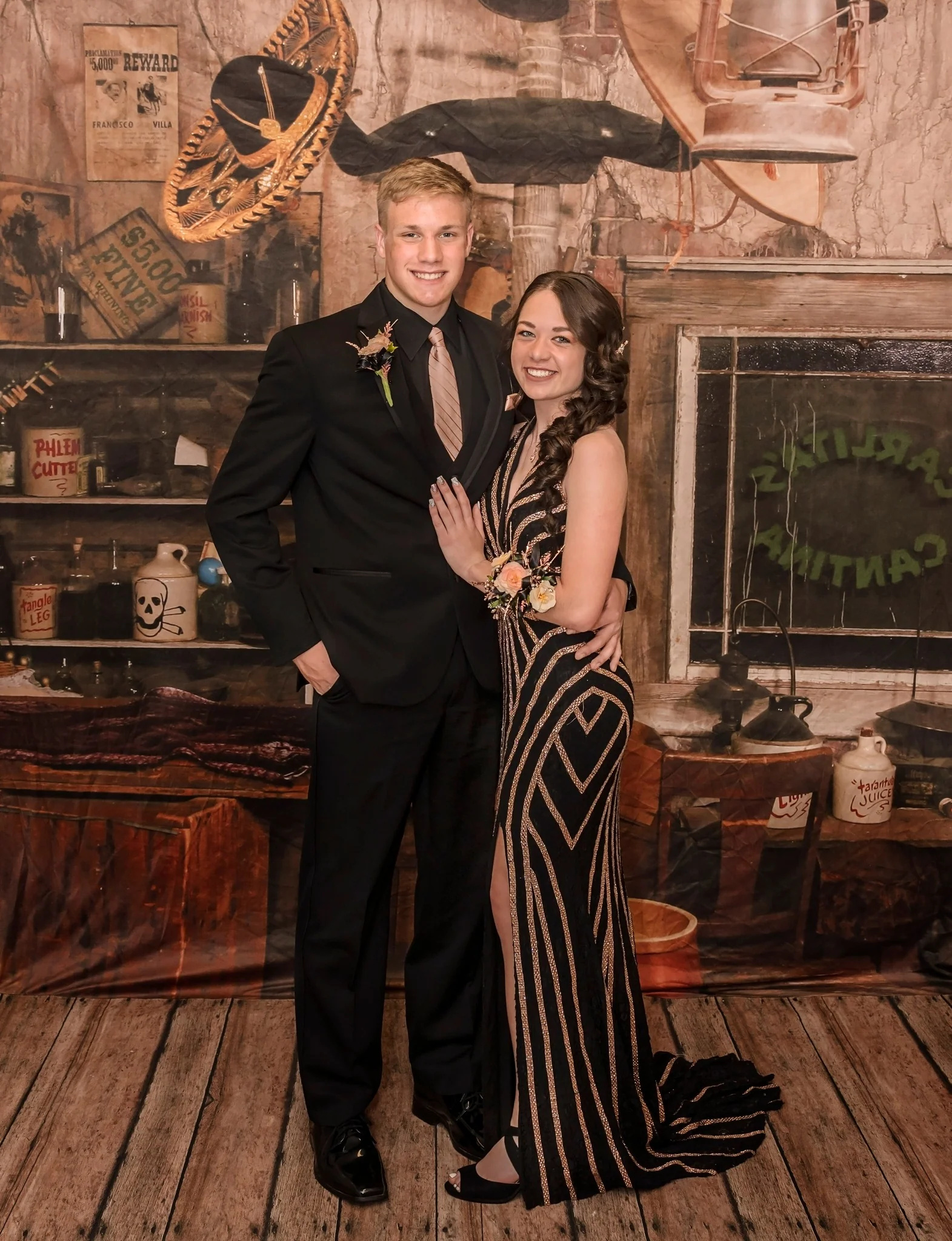 Kate Retro western Cowboy Backdrop Designed By JS Photography - Image 3