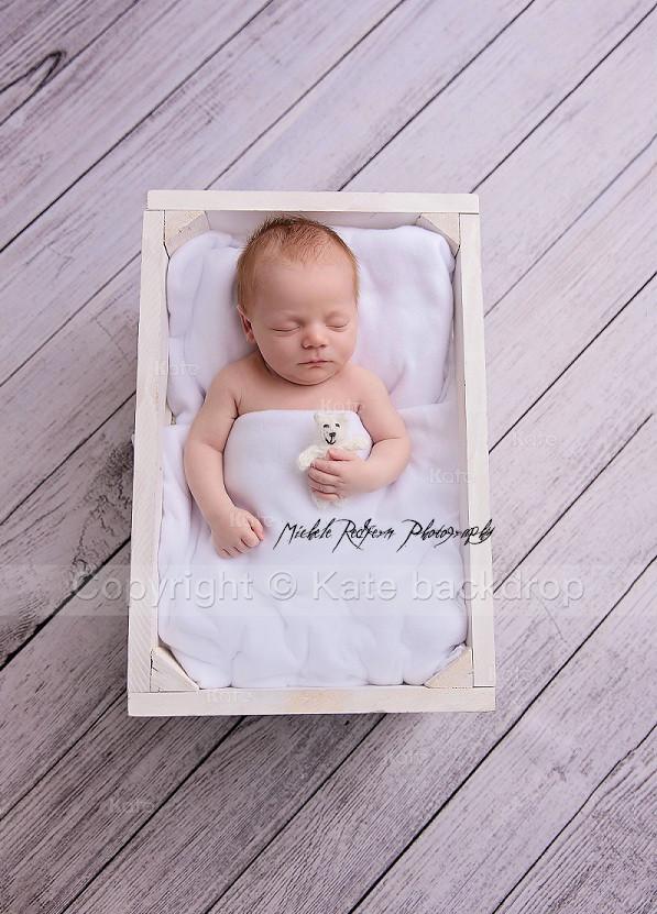 Kate Retro Wood Mat Computer Printed Rubber Floor Mat - Image 3
