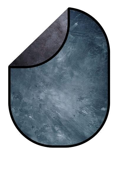 Kate Rust Abstract Texture/Abstract Grey Blue Texture Collapsible Backdrop Photography 5X6.5ft(1.5x2m) - Image 4