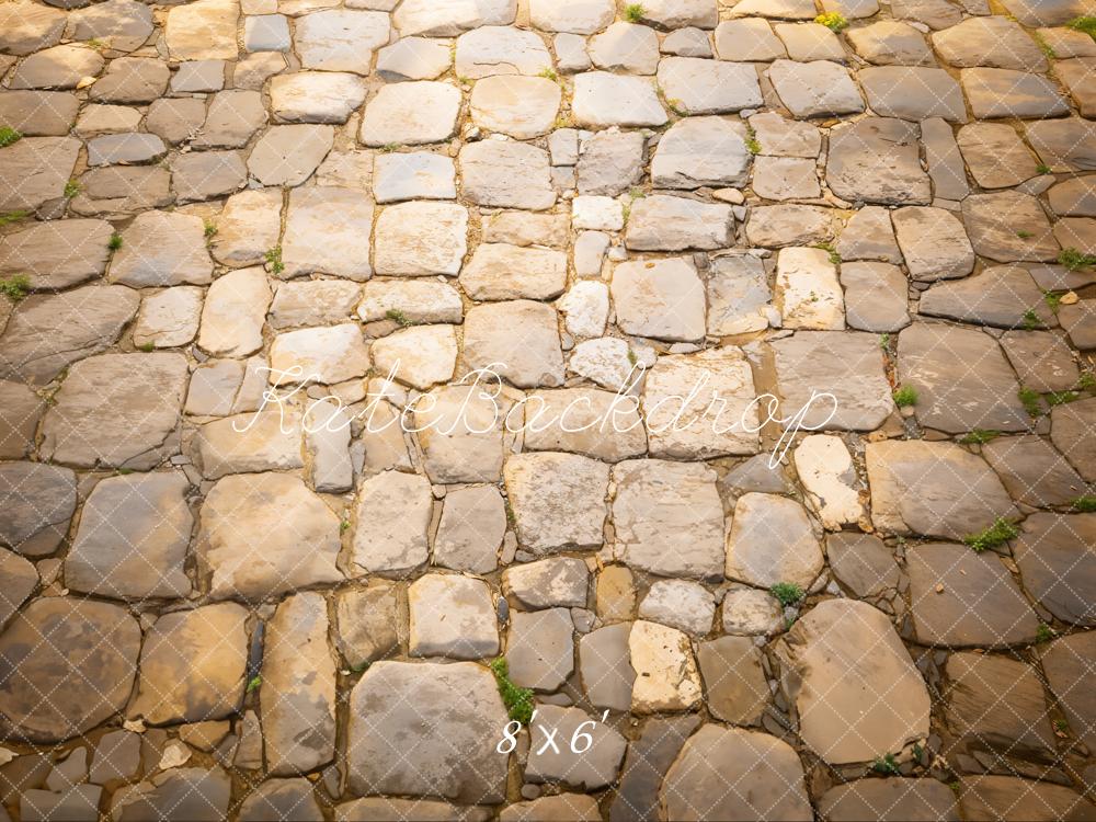 Kate Rustic Cobblestone Floor Backdrop Designed by Emetselch - Image 3