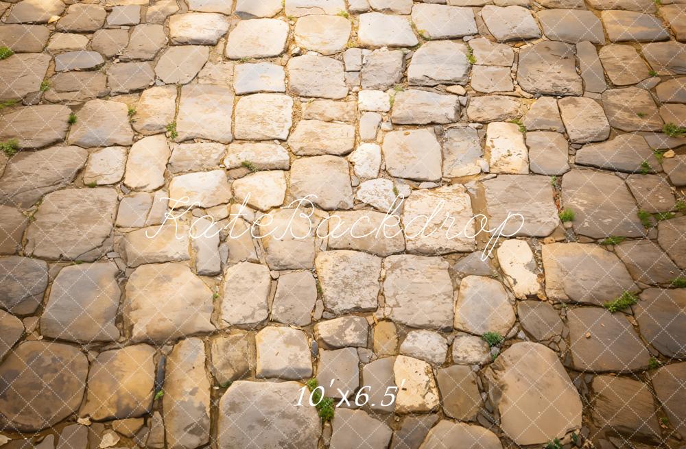 Kate Rustic Cobblestone Floor Backdrop Designed by Emetselch - Image 4