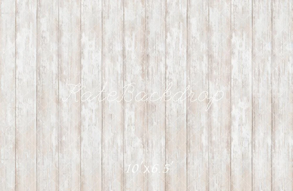 Kate Rustic White Wood Floor Backdrop Designed by Kate Image - Image 4