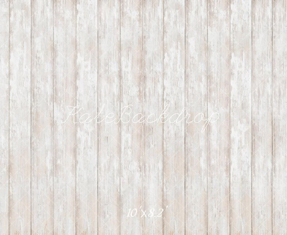Kate Rustic White Wood Floor Backdrop Designed by Kate Image - Image 5