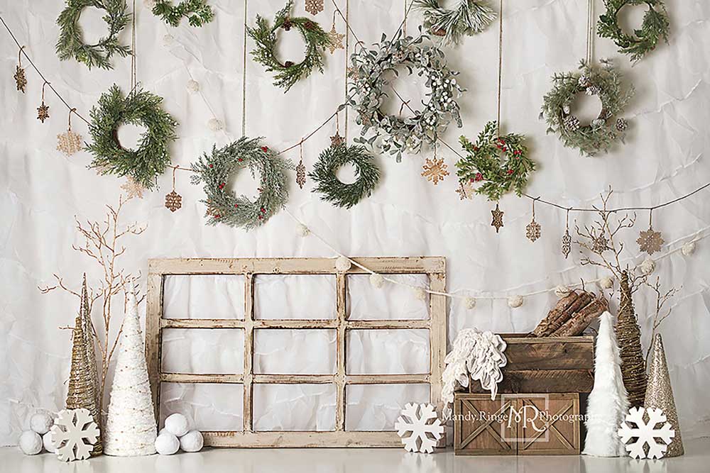 Kate Rustic Winter Backdrop Designed By Mandy Ringe Photography - Image 2