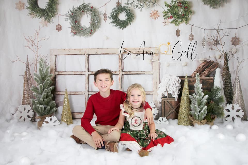 Kate Rustic Winter Backdrop Designed By Mandy Ringe Photography - Image 3