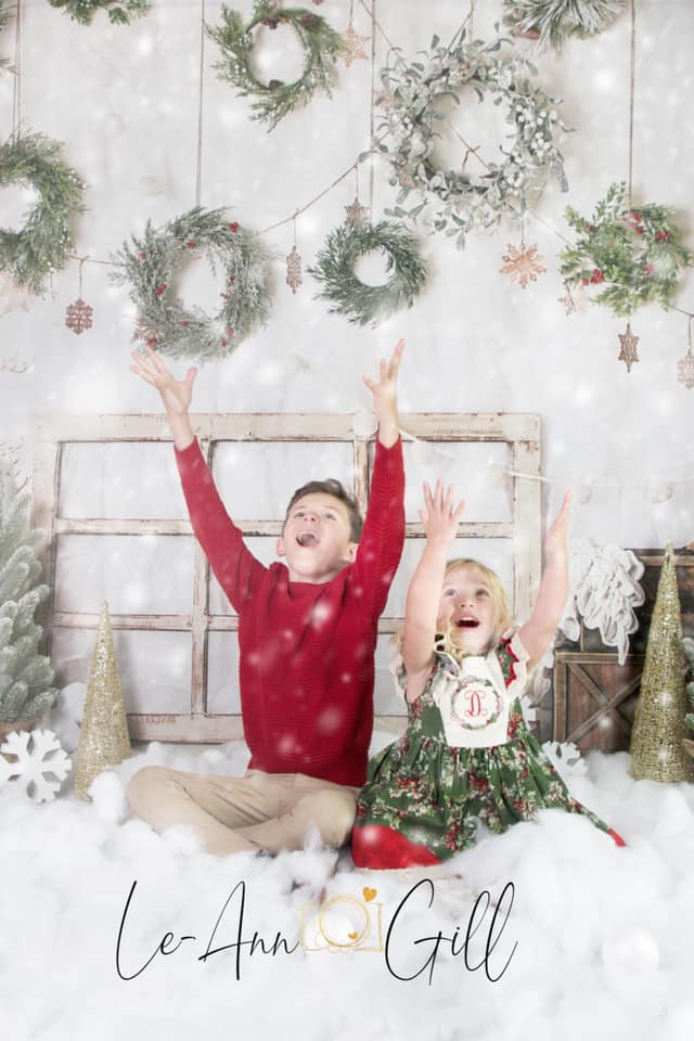 Kate Rustic Winter Backdrop Designed By Mandy Ringe Photography - Image 4