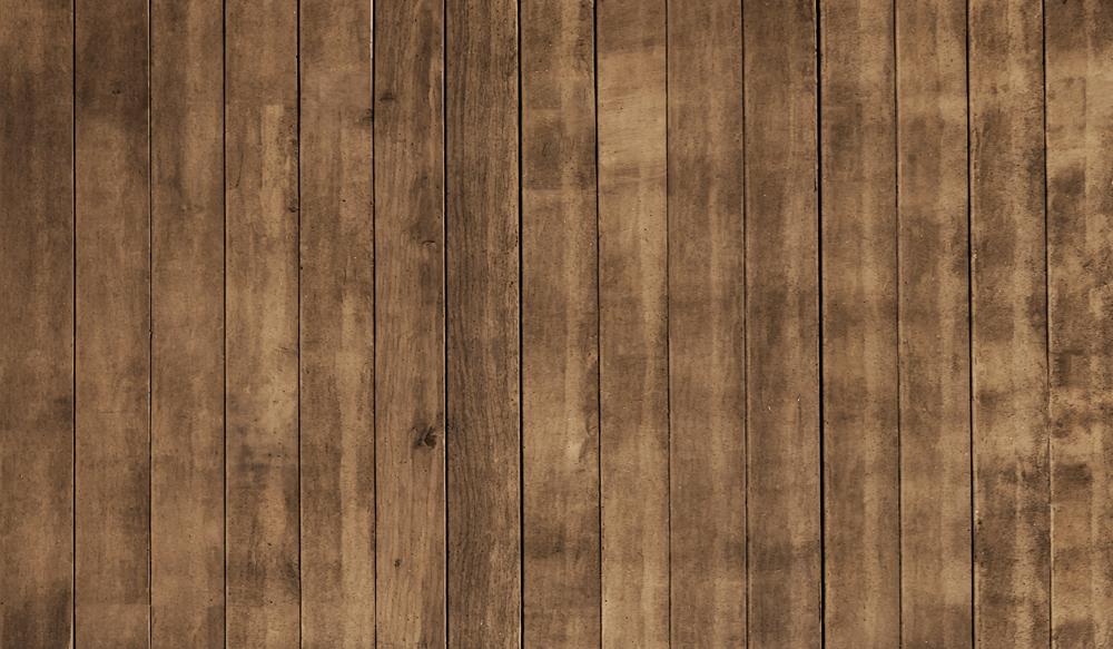 Kate Rustic Wood Plank Brown Rubber Floor Mat - Image 3