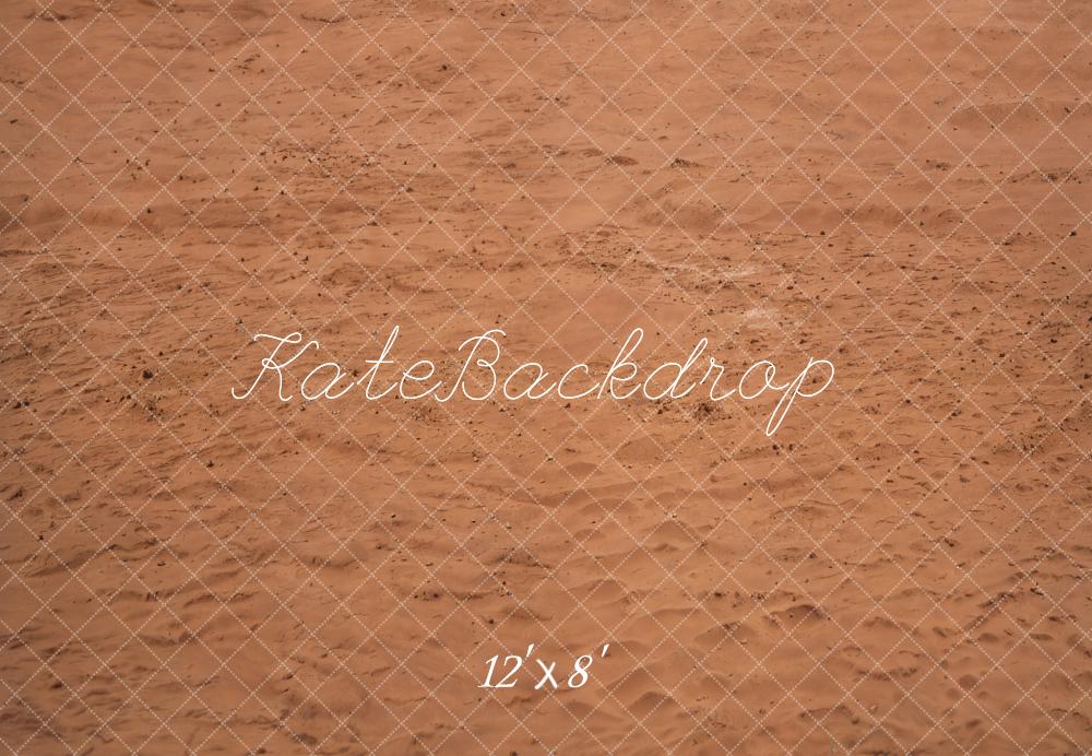 Kate Sand Ground Texture Brown Fleece Backdrop Designed by Emetselch - Image 4