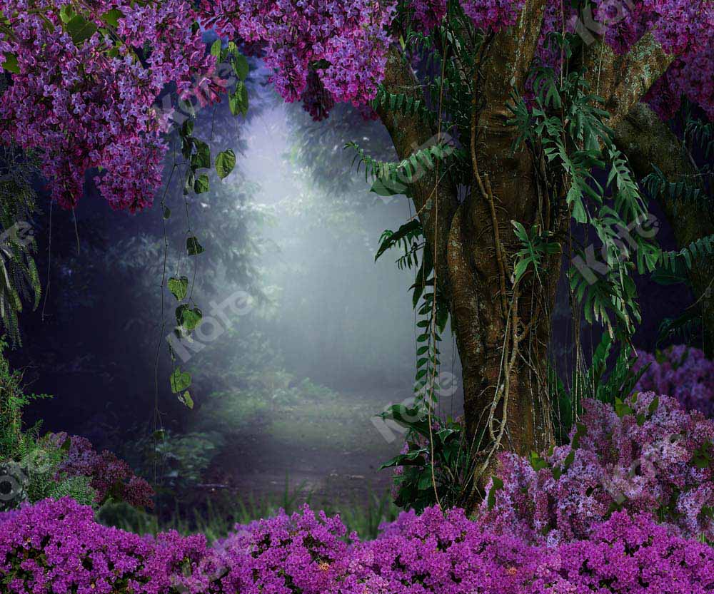 Kate Scenery Forest Flower Backdrop Designed by Chain Photography - Image 4