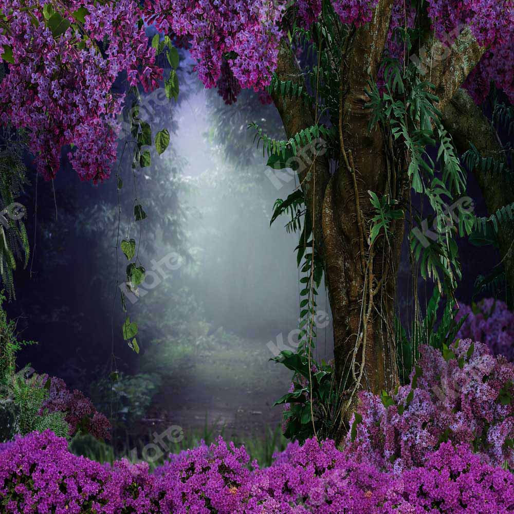 Kate Scenery Forest Flower Backdrop Designed by Chain Photography - Image 5